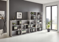 BMG Möbel Regalwand, Office Edition Set 5, Büroschrank/Büromöbel/Regal, in verschiedenen Farben