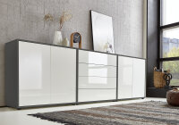 BMG Möbel Sideboard »Mailand Set 5« Kommode Anrichte Aktenschrank, verschiedene Farben griffloses Design mit push-to-open Beschlägen