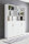 BMG Möbel abschließbare Regalwand/Schrankwand, Office Edition Set 11 in verschiedene Farben